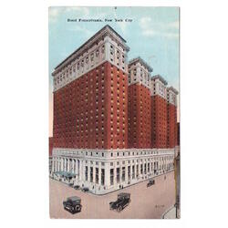 USA. New York City. Hotel Pennsylvania.