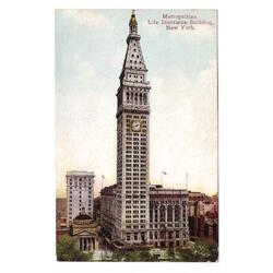 USA. New York. Metropolitan Life Insurance Building.