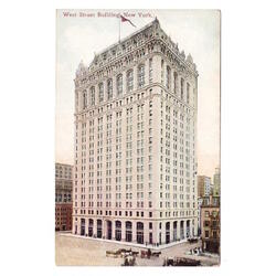 USA. New York. West Street Building.