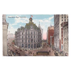 USA. New York City. Post Office.