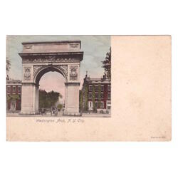 USA. New York City. Washington Arch.