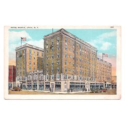 USA. Utica (New York). Hotel Martin.