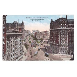 USA. New York City. Broadway and Amsterdam Avenue.