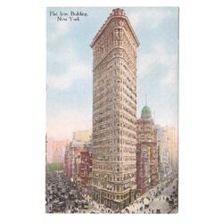 USA. New York. Flat Iron Building.
