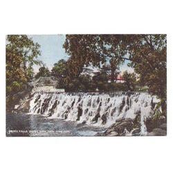 USA. New York City. Bronx Park. Bronx Falls.