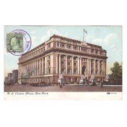 USA. New York. U. S. Custom House. 1909.