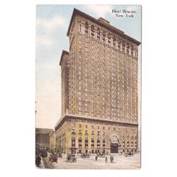 USA. New York. Hotel Biltmore.