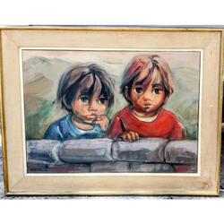 Nelly Alvarez.  Oleo.  Original.