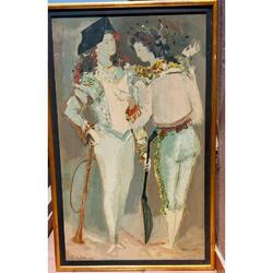 Raul Soldi.  Oleografía.  Original.