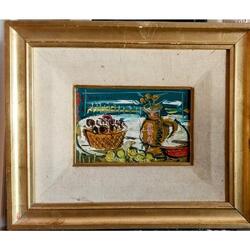 Bruno Venier.  Oleo.  Original.