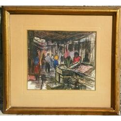 Jose Murcia.  Técnica mixta.  Original.