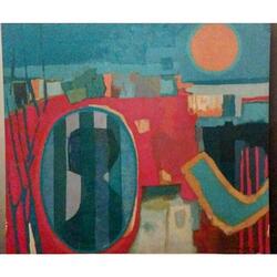 Manuel Claro Bettinelli.  Serigrafia.  Original