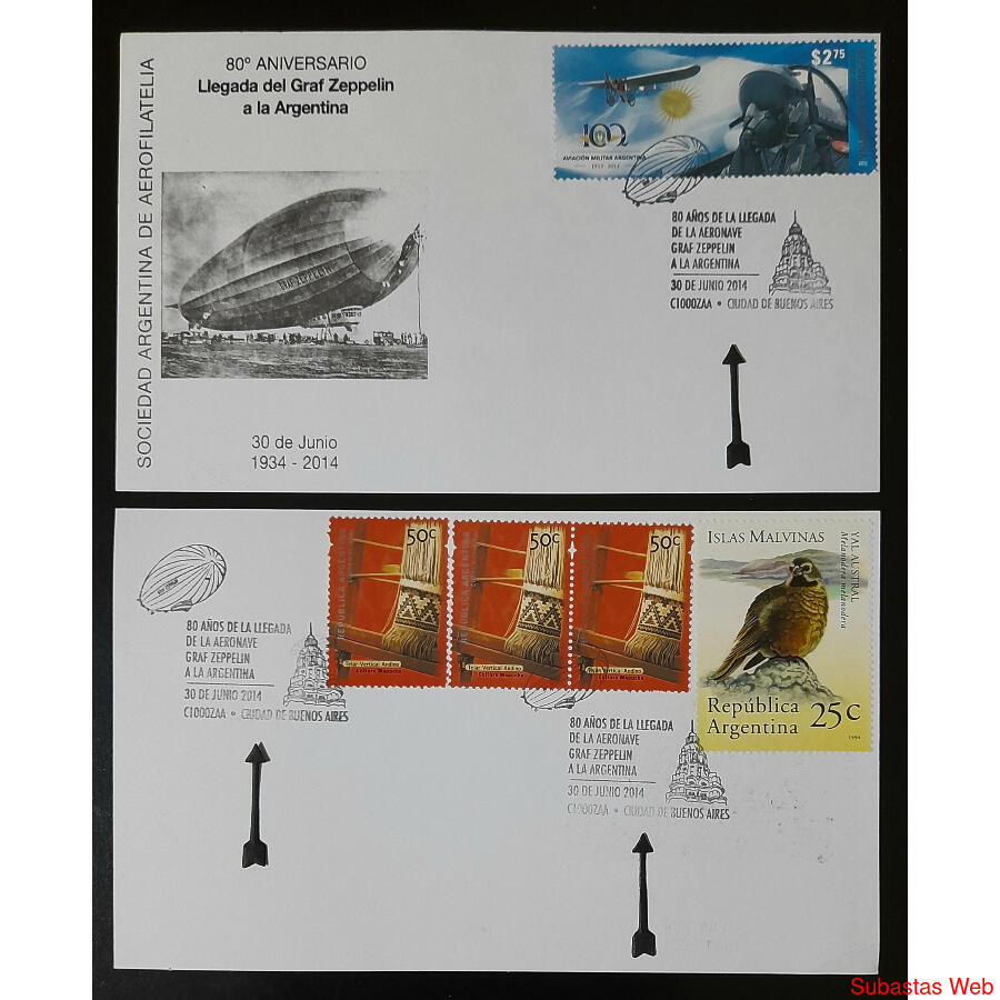 TARJETA CONMEMORATIVA DEL 1er VUELO DEL *GRAF ZEPPELIN* LUJO