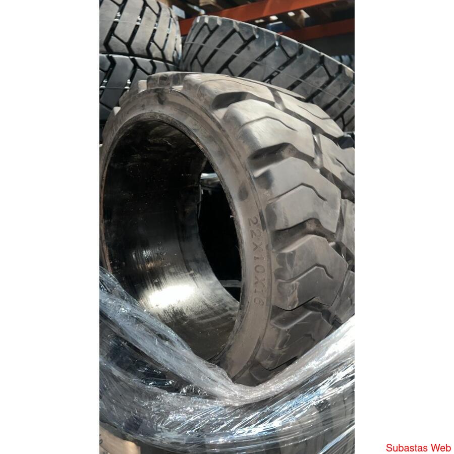 REENGOMADO + ARO 22 X 10 X 16 IMPORTADO EEUU Rodamarsaa tire
