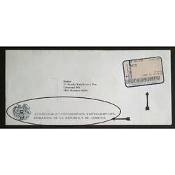 ARGENTINA. ETIQUETA LABEL DE VALOR VARIABLE **COLOR ROSA** R