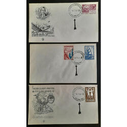 IV CONGRESO CARTOGRAFIÁ 3 VIEJOS y ESCASOS SOBRES ESPECIALES