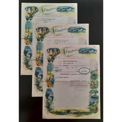 1950 3 ANTIGUOS TELEGRAMAS DE FELICIDAD PARA RECIÉN CASADOS!