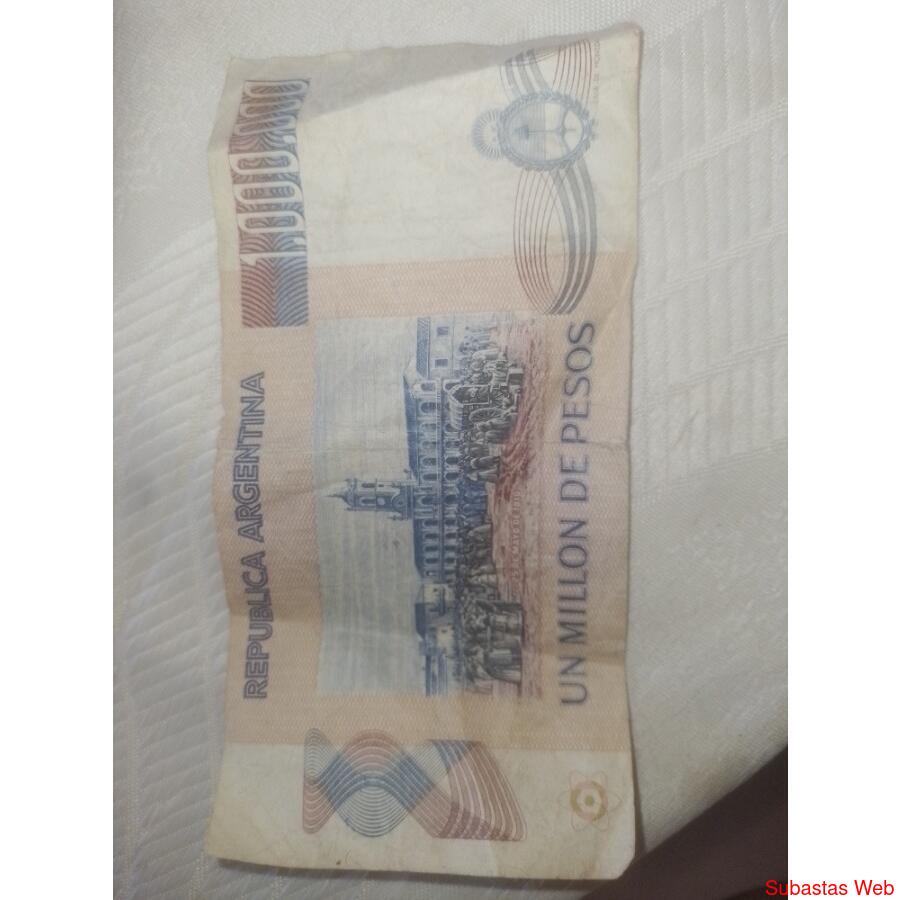 Billete Un millón