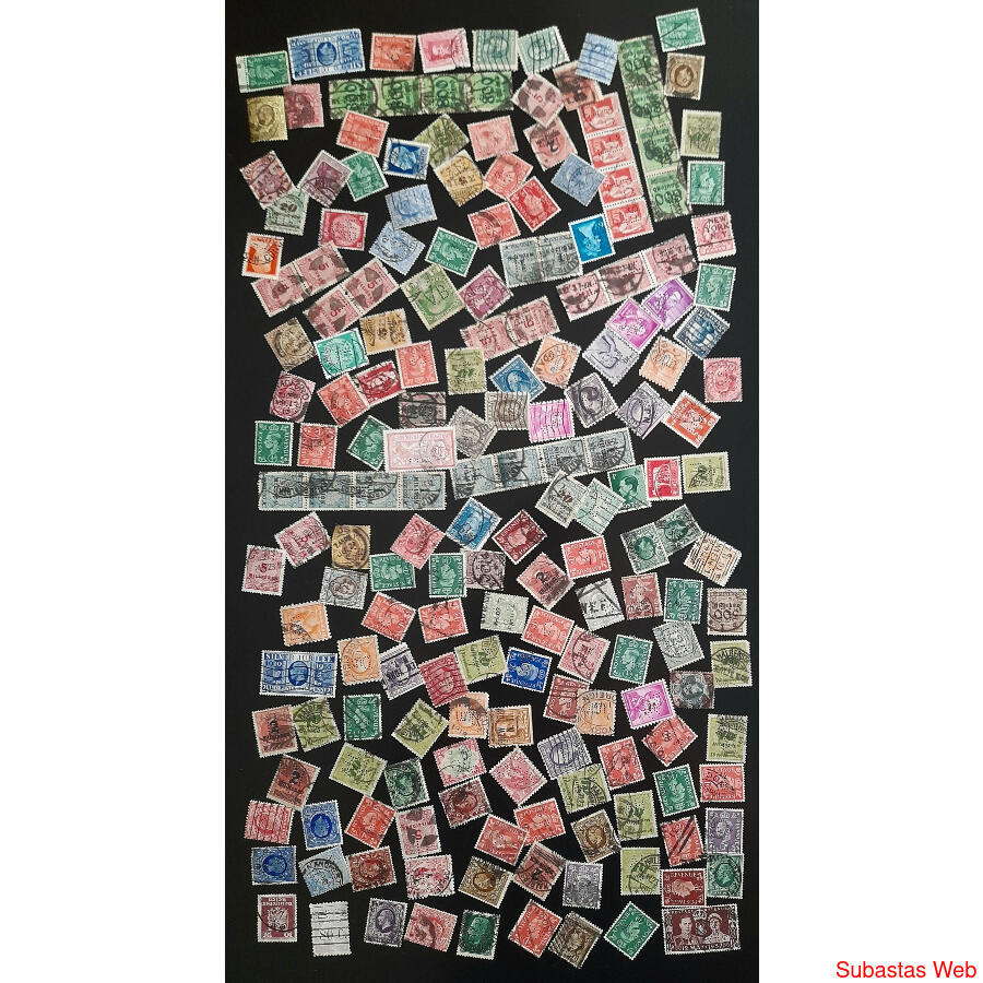 ESPECTACULAR LOTE DE SELLOS PERFORADOS COMERCIALES. PERFINS!