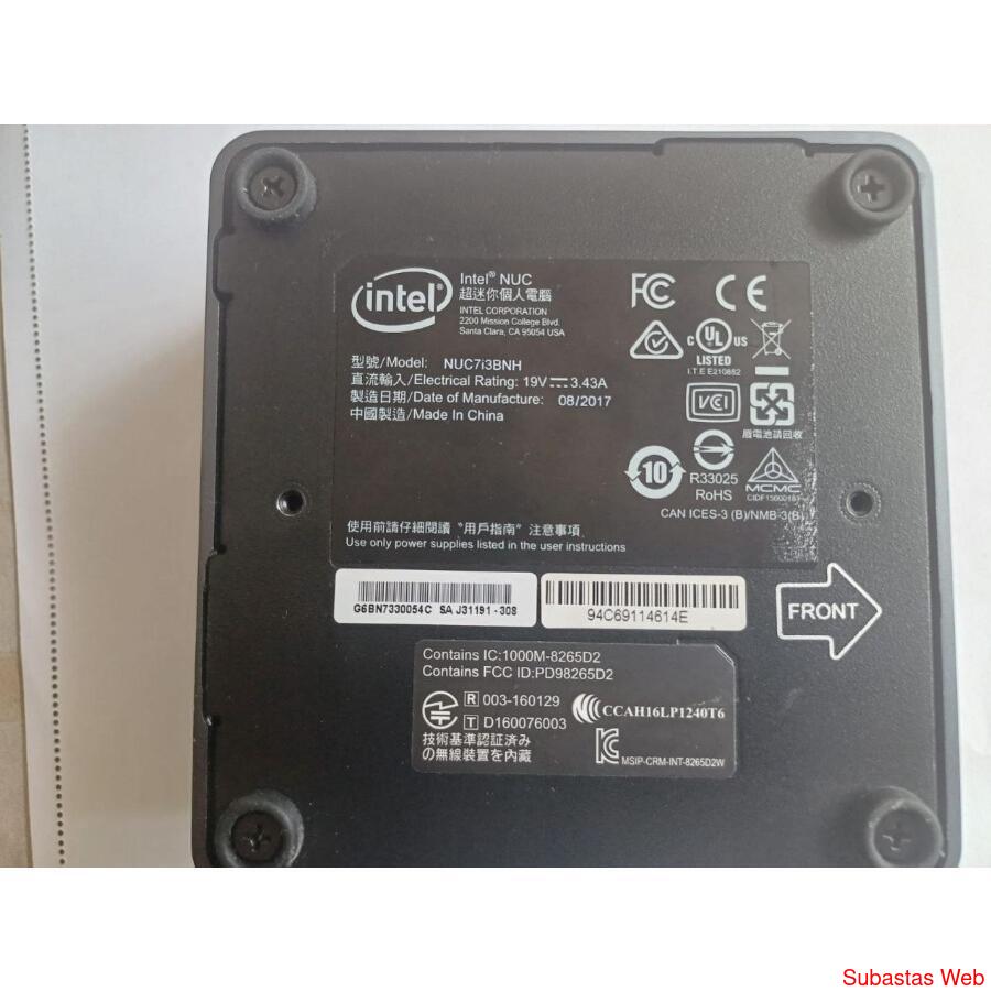 Intel NUC NUC7i3BNH
