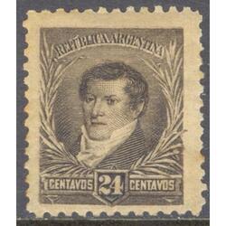 ARGENTINA GJ146 BELGRANO FIL SOL CHICO. D. 11.1/2 U$23.00