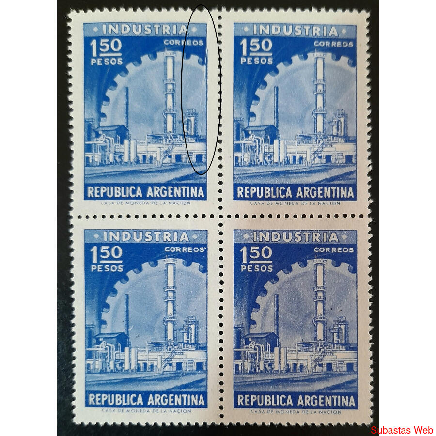 ARGENTINA GJ1046 INDUSTRIA CUADRO CON VARIEDAD PAPEL PLEGADO