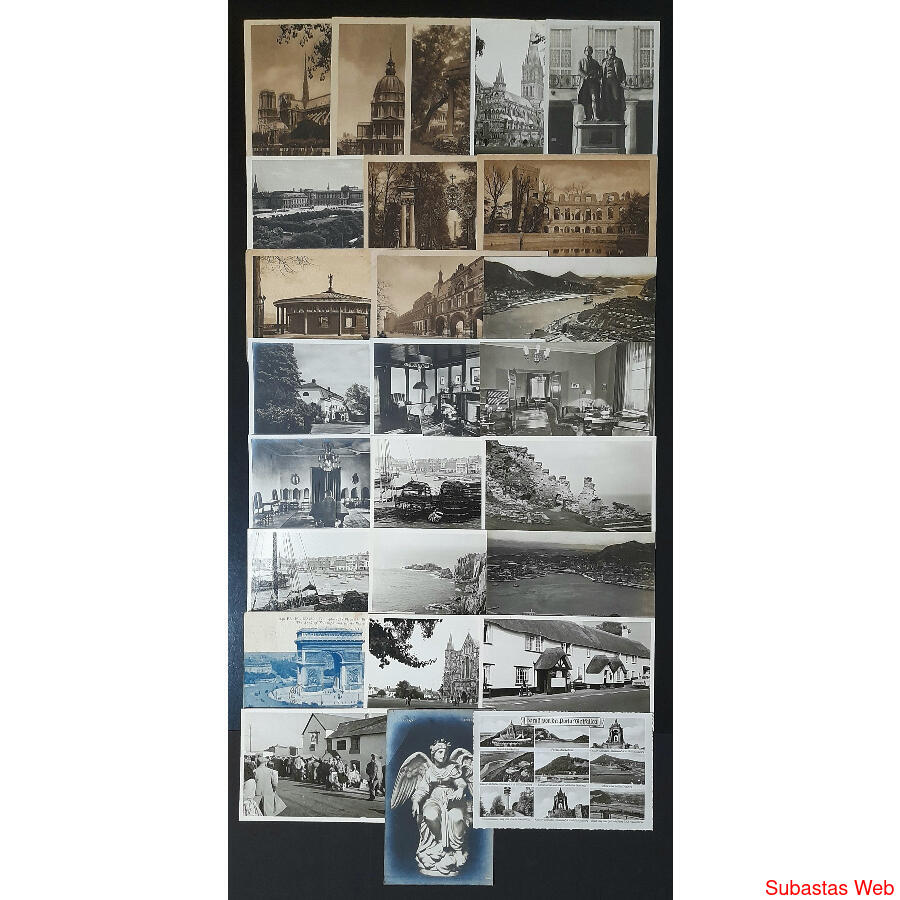 ALEMANIA y FRANCIA LOTE MIXTO DE 26 ANTIGUAS POSTALES!!!