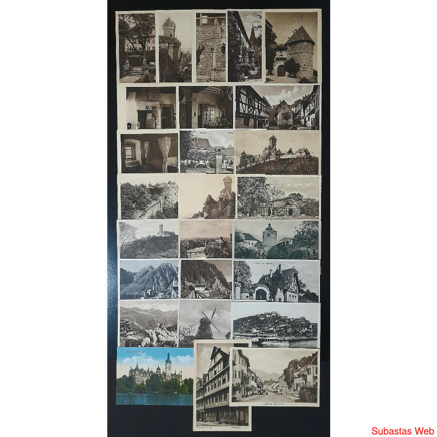 ALEMANIA. ESPLENDIDO LOTE MIXTO DE 26 ANTIGUAS POSTALES @1