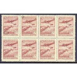 ARGENTINA GJ931 LADE BLOCK MINT CON VARIEDADES DE IMPRESIÓN!