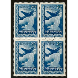 ARGENTINA GJ998 PLAN QUINQUENAL CUADRO VARIEDAD REPETITIVA