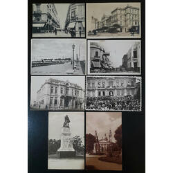 ARGENTINA. VISTOSO LOTE DE 12 ANTIGUAS FOTO POSTALES. LUJO!!