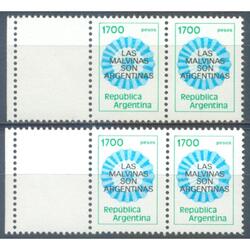 ARGENTINA GJ2022CZ + 2022ACZ MALVINAS COMPLEMENTOS U$32.00
