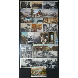 EUROPA. ESPECTACULAR LOTE MIXTO DE 27 ANTIGUAS POSTALES @2